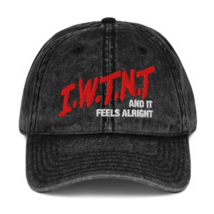 IWTNT Drugs Vintage Cotton Twill Cap