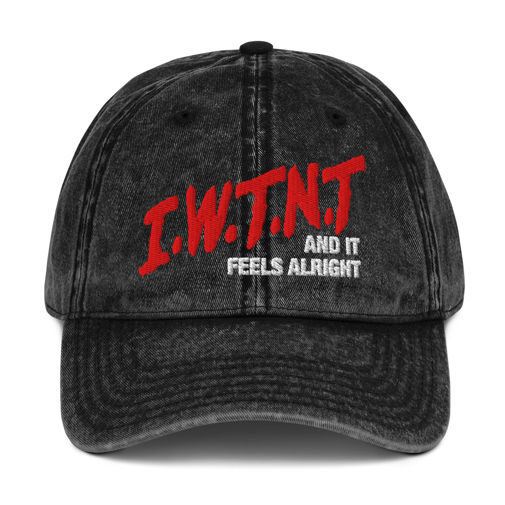 IWTNT Drugs Vintage Cotton Twill Cap