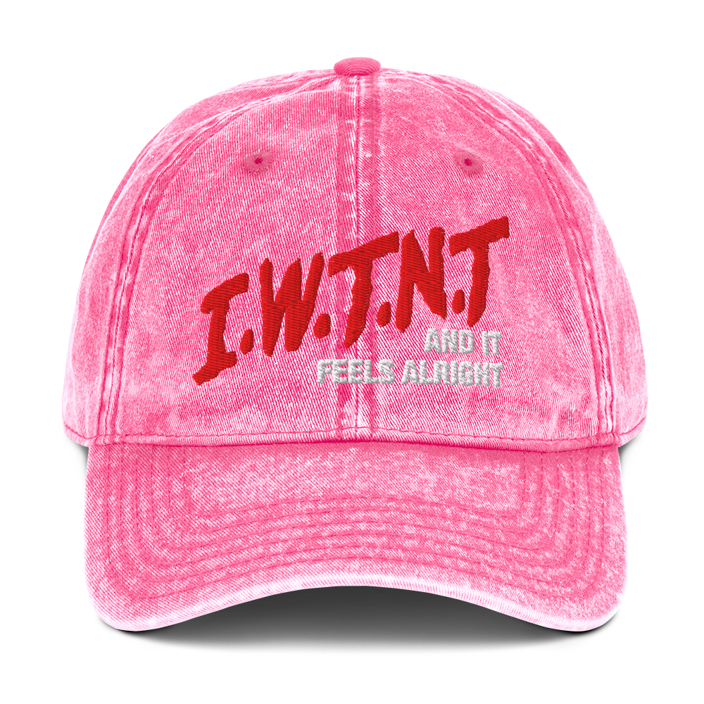IWTNT Drugs Vintage Cotton Twill Cap - Image 2