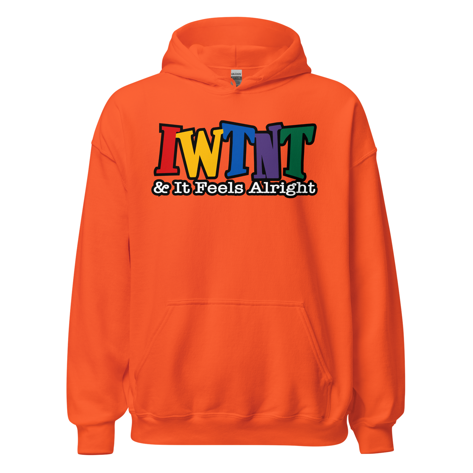 IWTNT Single Living Unisex Hoodie - Image 2