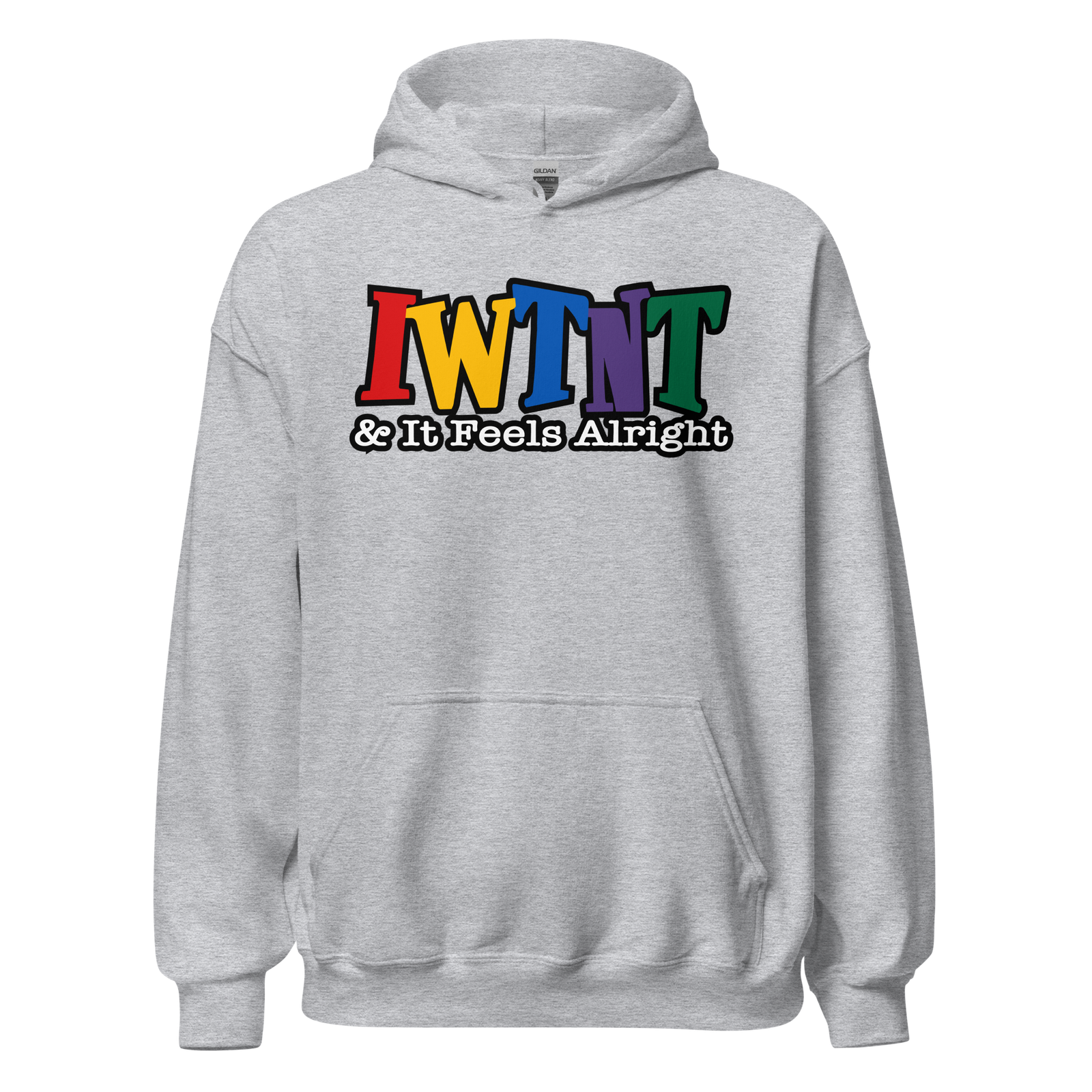 IWTNT Single Living Unisex Hoodie - Image 3