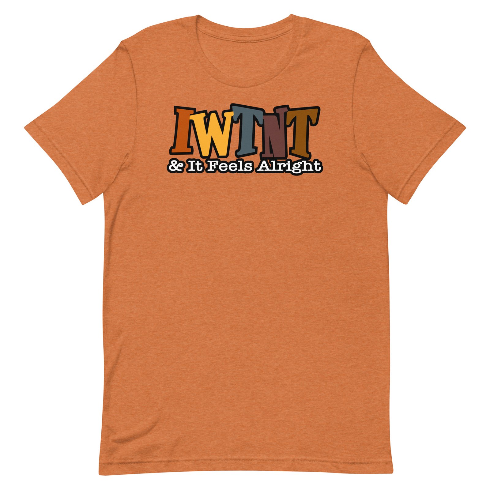 IWTNT Single Living Sweet Potato Spice Unisex t-shirt - Image 2
