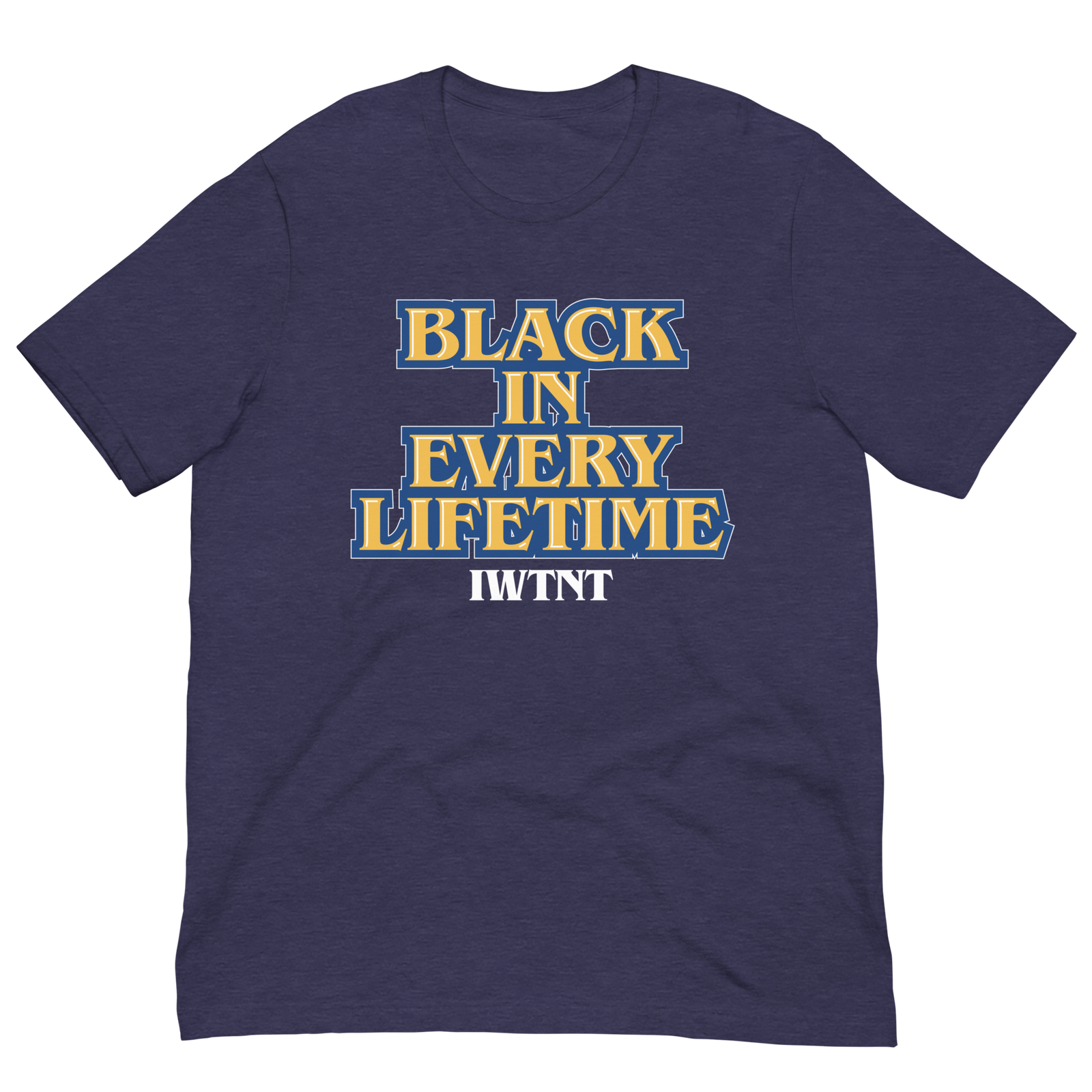 IWTNT Every Lifetime Coming Home Heather Navy Tee